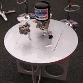 Custom made product display table