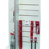 FOURWAY Rotating Slatwall Gondola Display Unit
