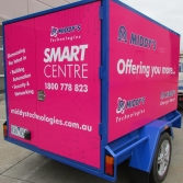 trailer applied print