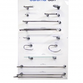 Bathroom accessories product display