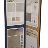 Tile sample product display stand