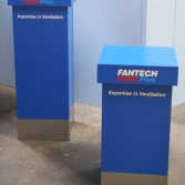 Showroom/exhibition product display plinths