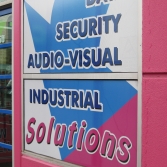 Window signage applications