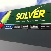 Building re-branding and signage