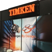 Exhibition prints and 3D logo's ensure exhibitions and displays stand out.