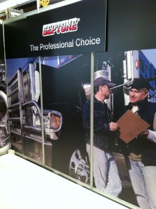 ITW AAMTech exhibition stand at the recent Brisbane Truck Show 2015